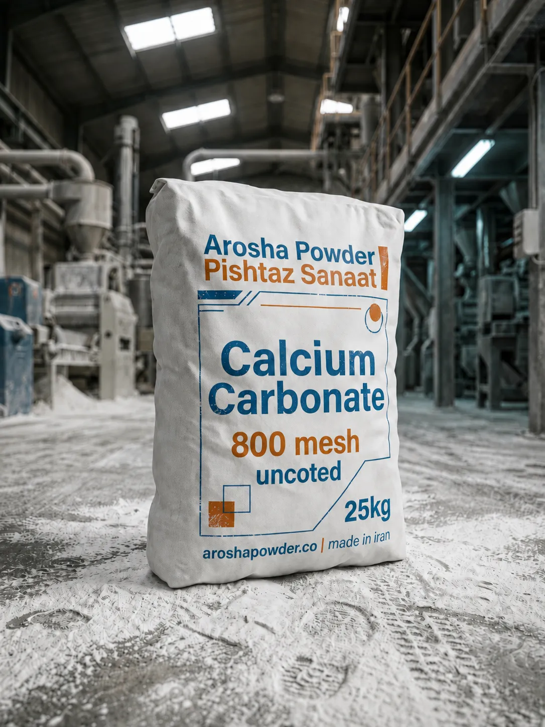 Calcium Carbonate Powder 800 Mesh – Uncoated